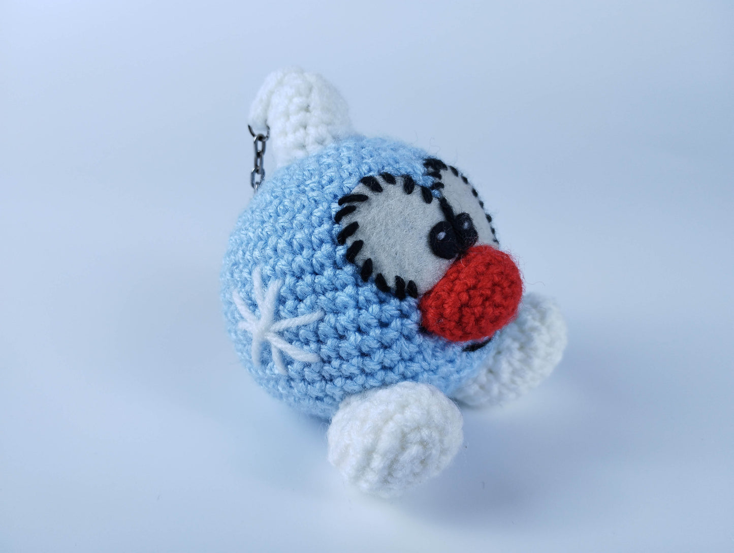 Crocheted Snow Kobold