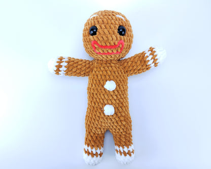 Crocheted Gingerbread Friend - Mezike