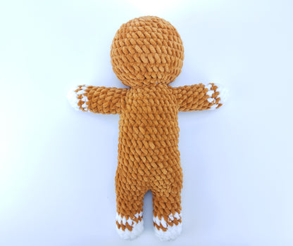 Crocheted Gingerbread Friend - Mezike