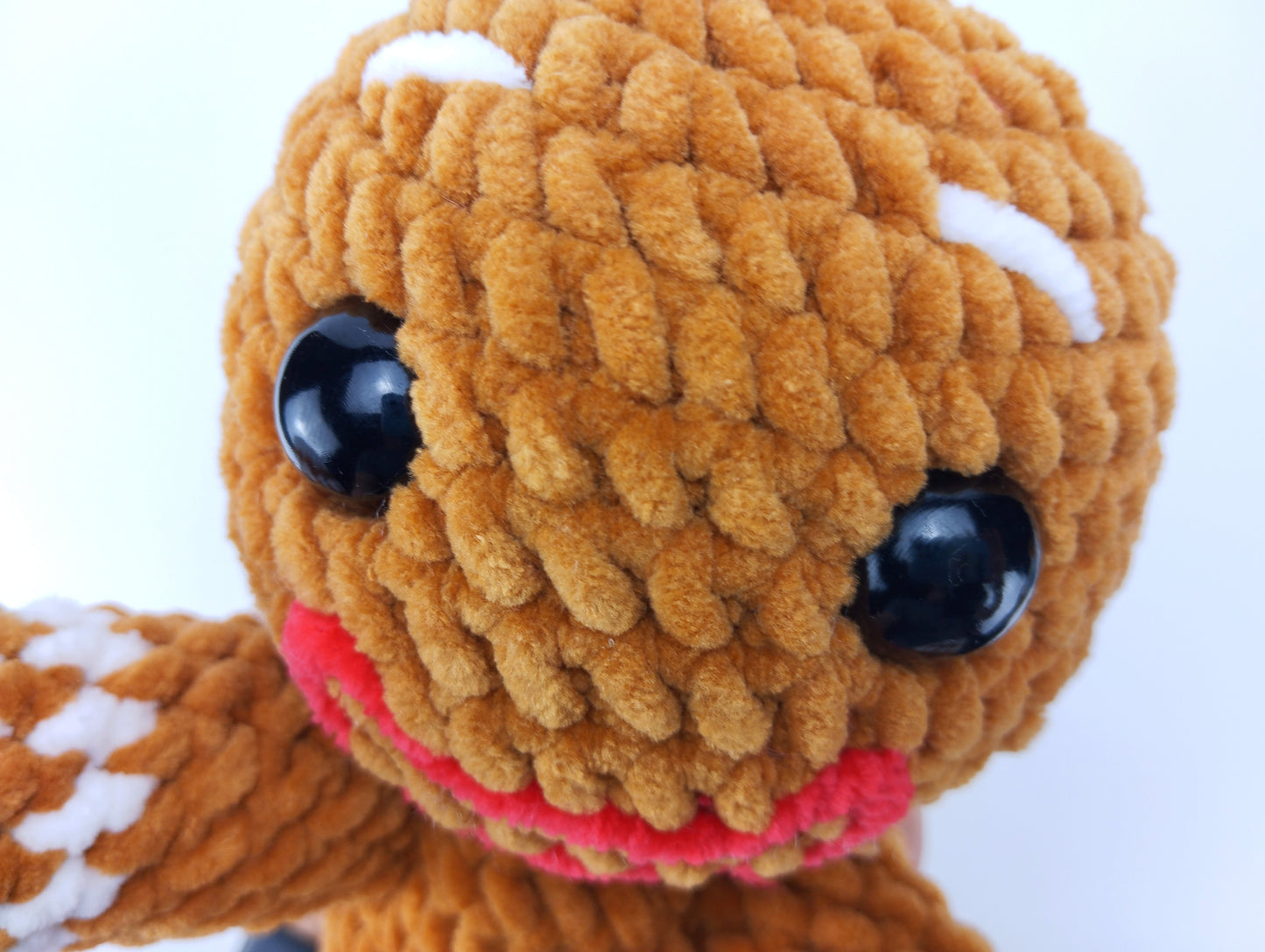 Crocheted Gingerbread Friend - Mezike