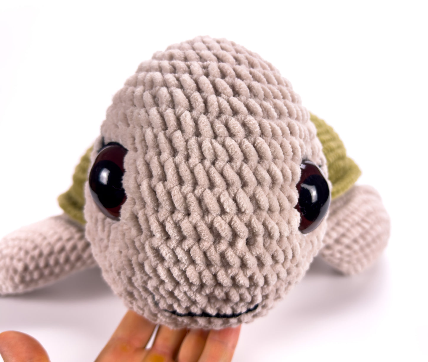 Crocheted Turtle Pillow