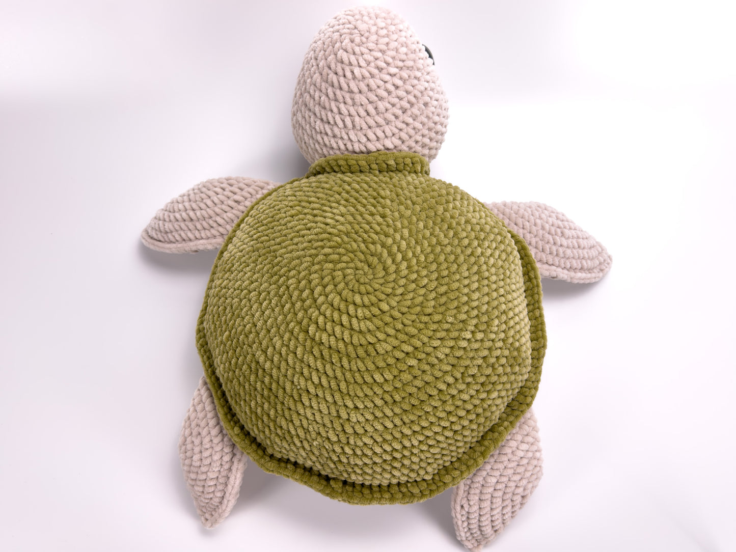 Crocheted Turtle Pillow