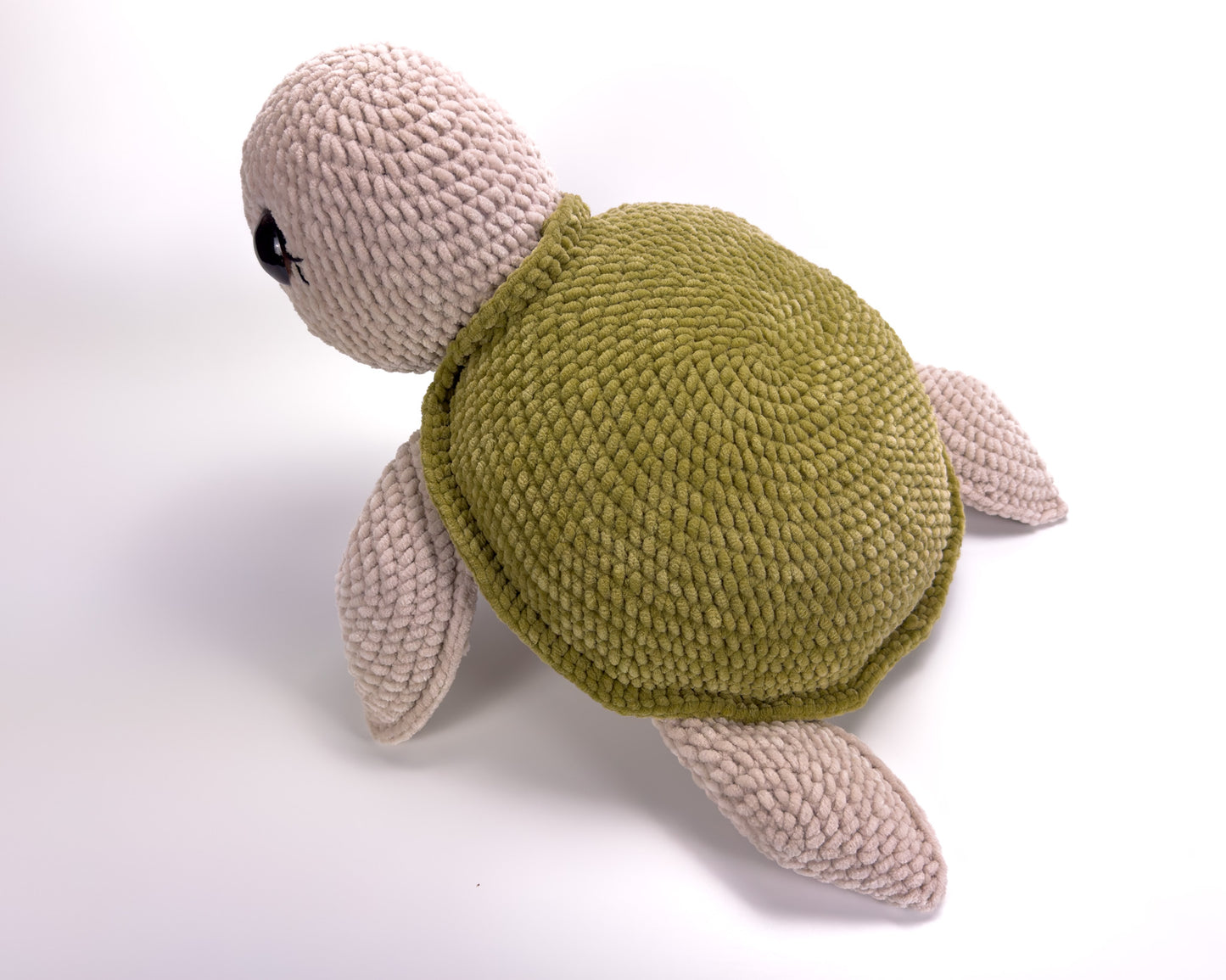 Crocheted Turtle Pillow