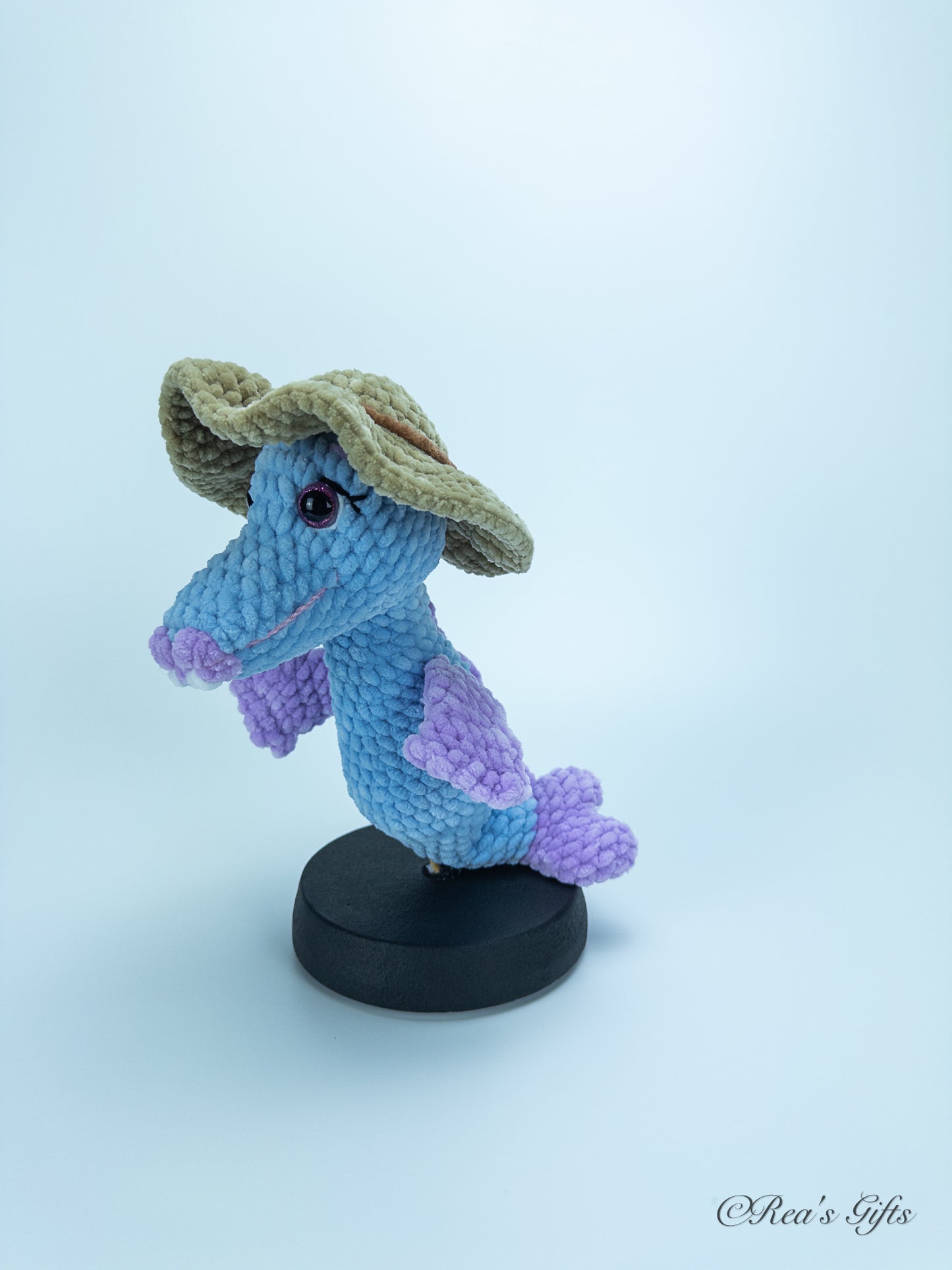 Diana - Crocheted Amigurumi Seahorse