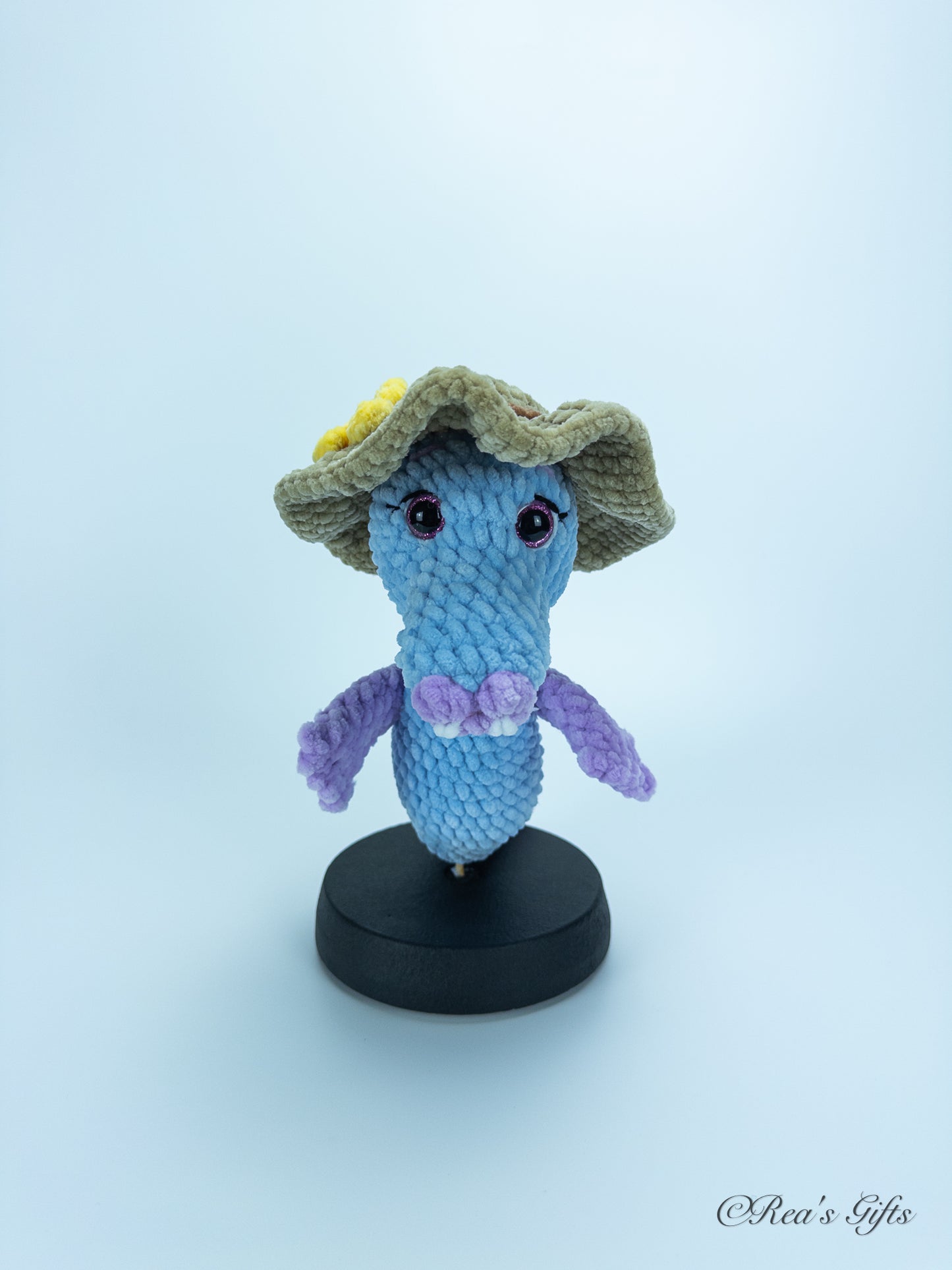 Diana - Horgolt amigurumi csikóhal