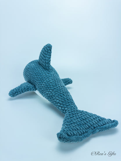 Crocheted Blue Dolphine