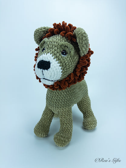 Crocheted Big-Mane Lion