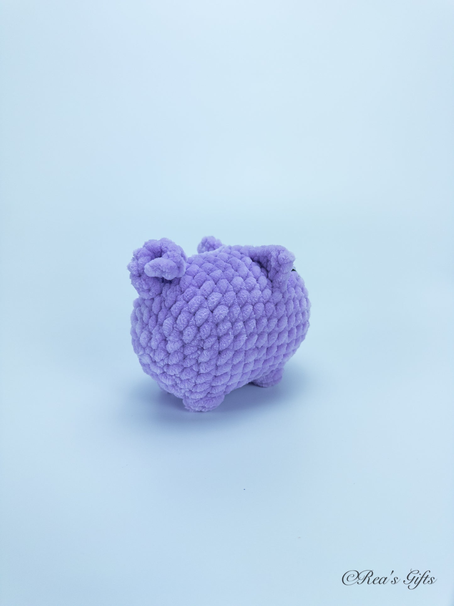 Crocheted Chubby Cat