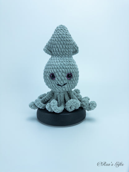 Crocheted Squid