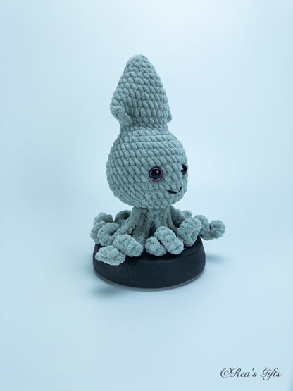 Crocheted Squid