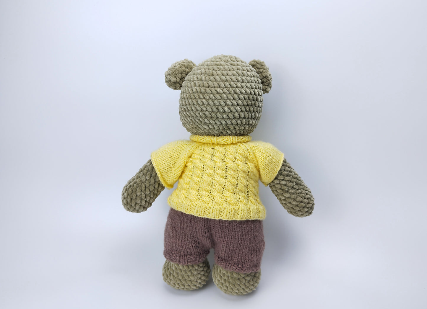 Handmade Crocheted Bear - Bubu