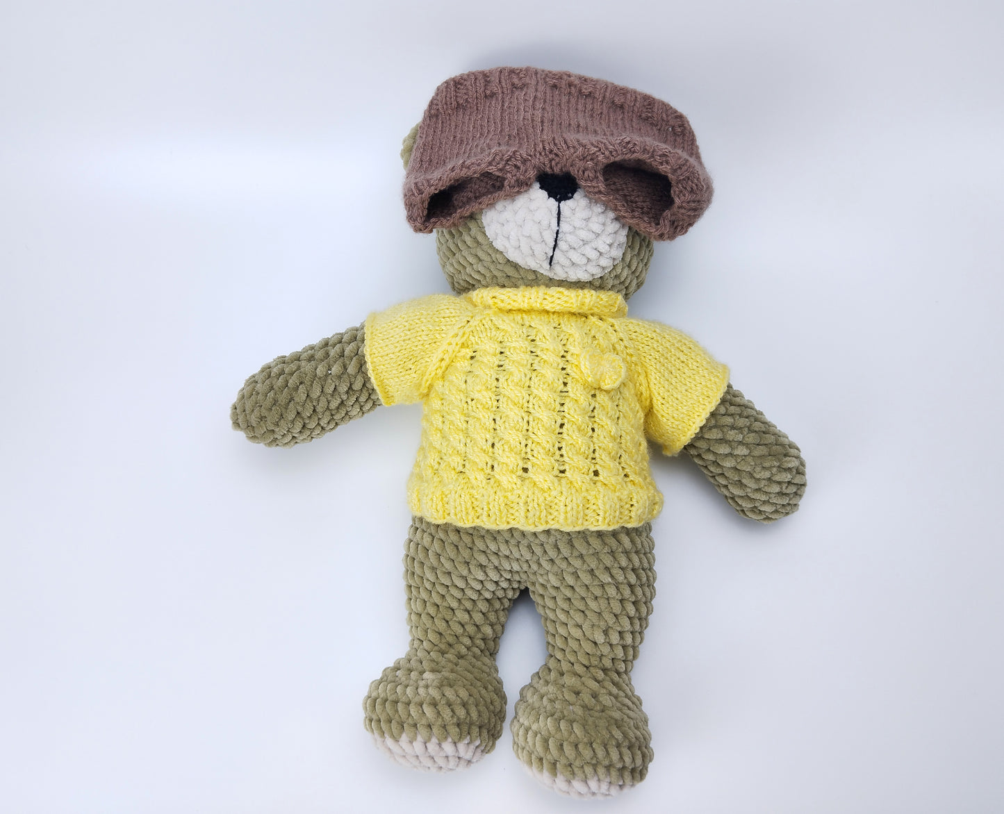 Handmade Crocheted Bear - Bubu