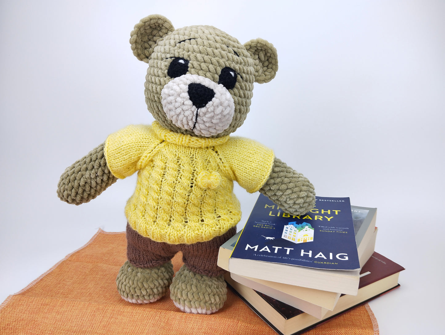 Handmade Crocheted Bear - Bubu