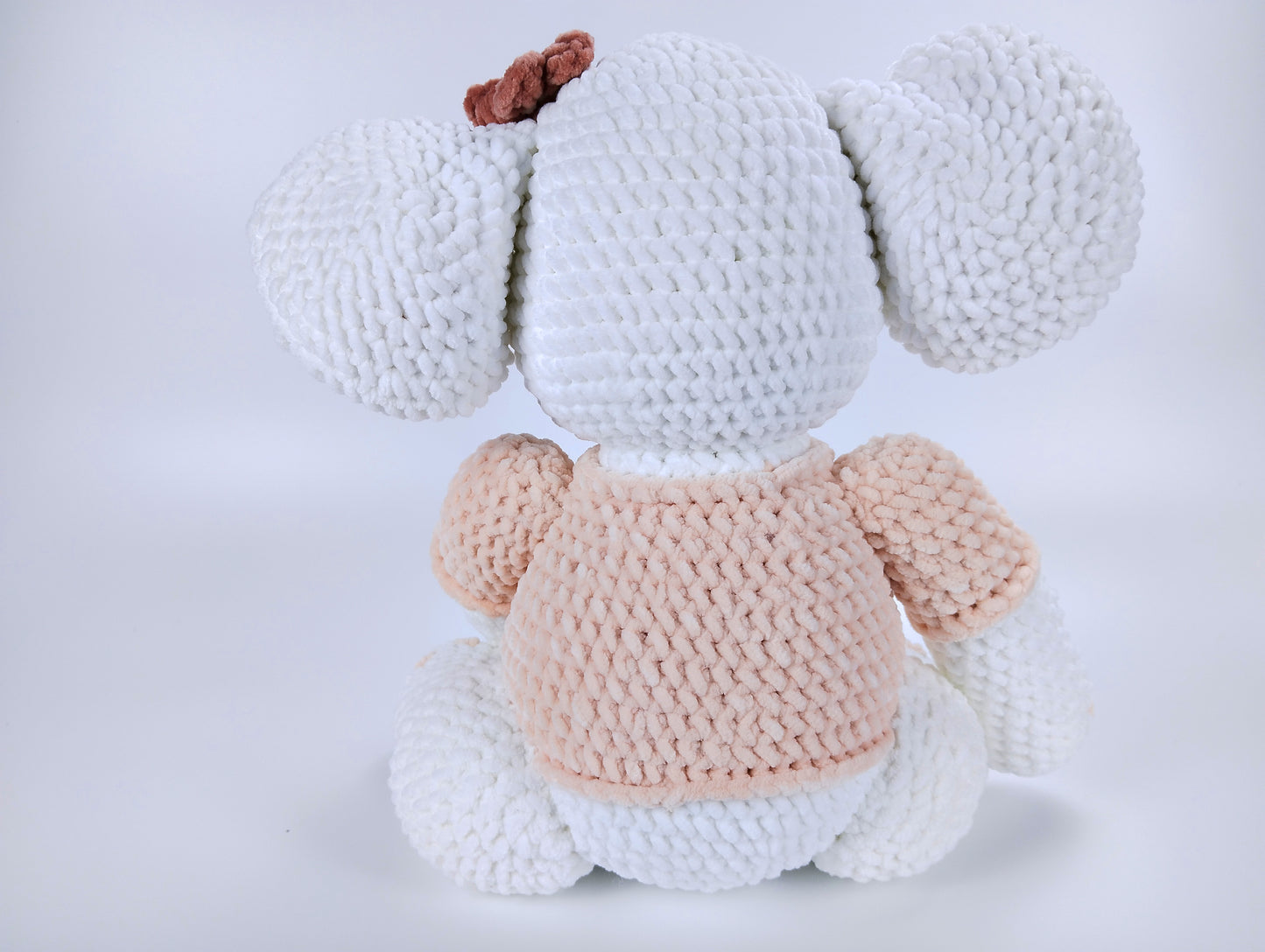 Adorable Crocheted Elephant - Fani