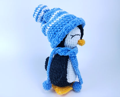 Handmade Crocheted Penguin