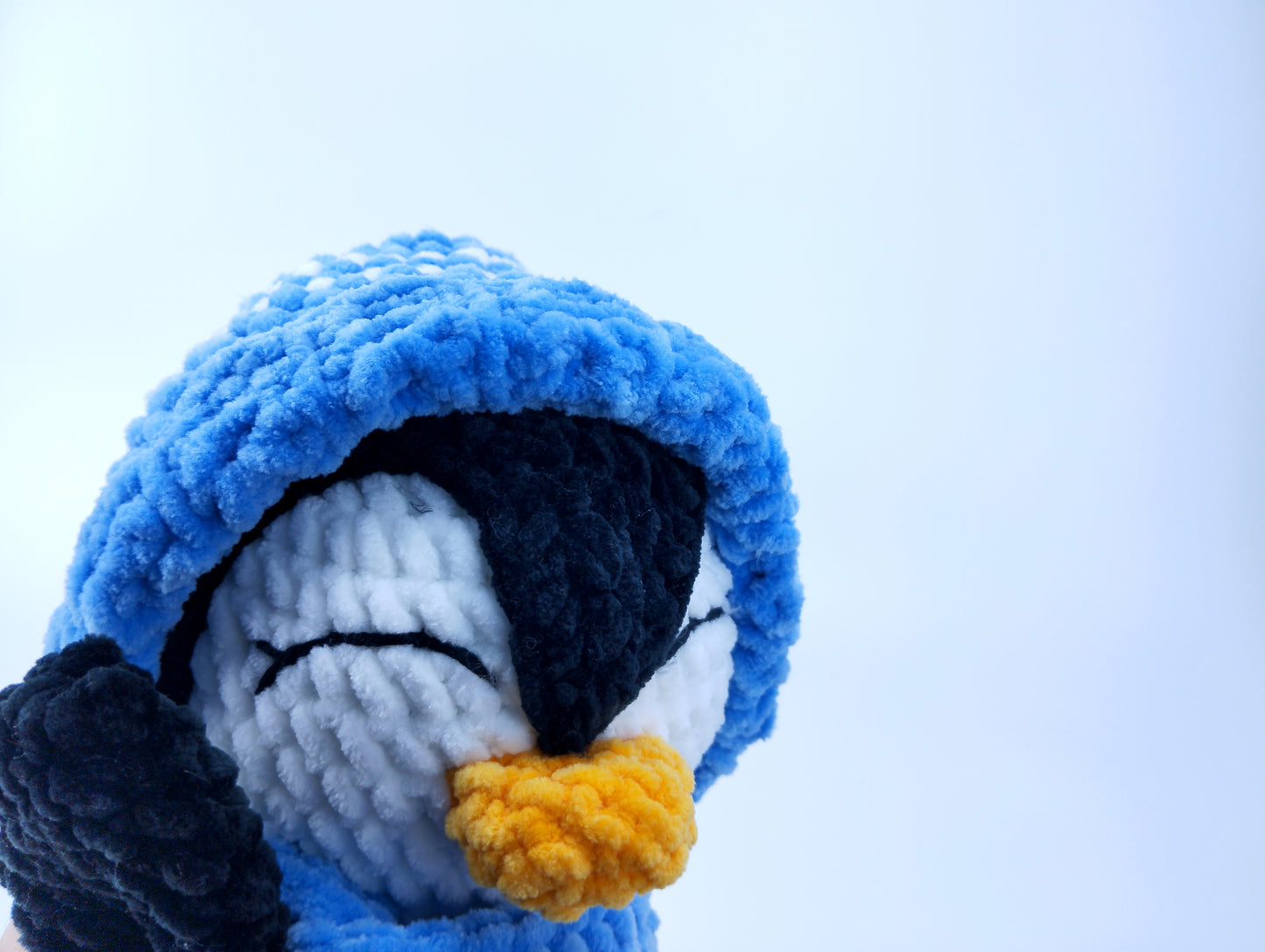 Handmade Crocheted Penguin