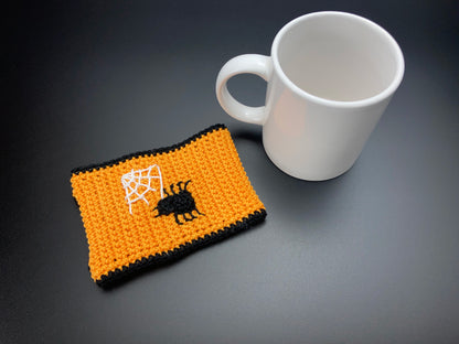 Halloween Amigurumi Pumpkin Keyholder and Mug