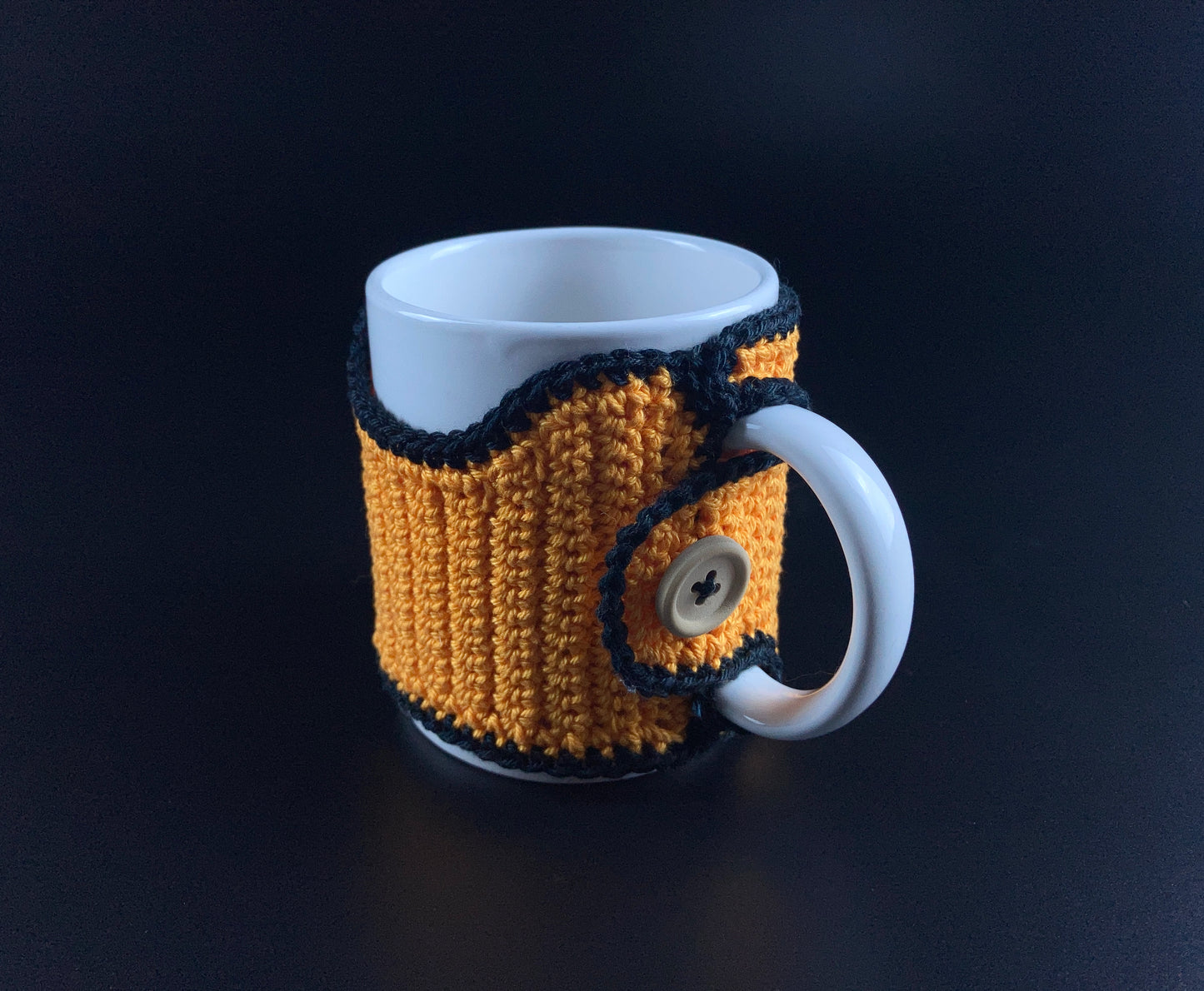 Halloween Amigurumi Pumpkin Keyholder and Mug