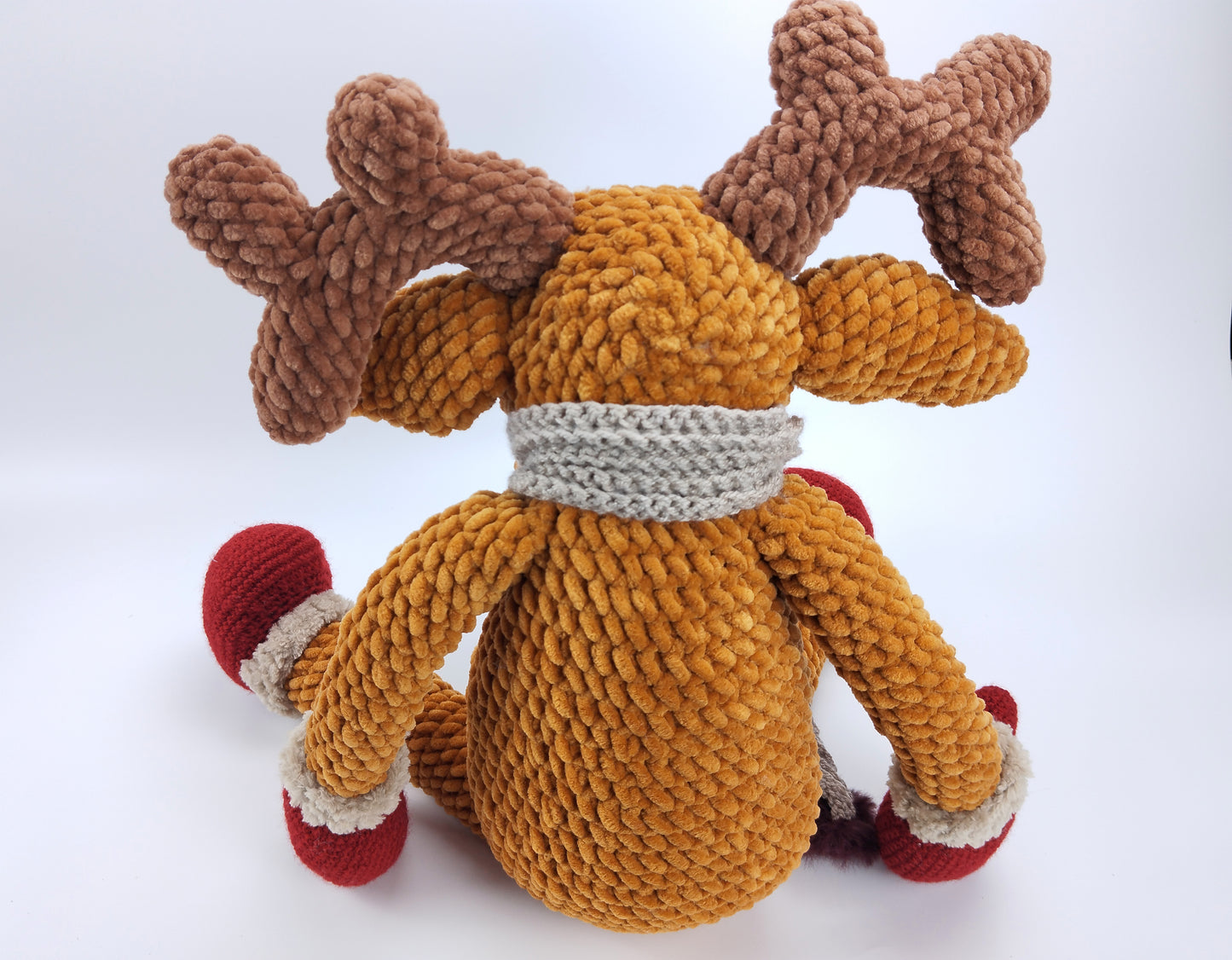 Rudi - Crocheted Amigurumi Reindeer