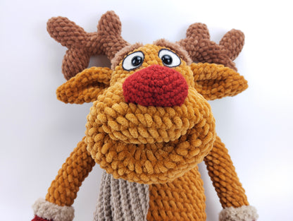 Rudi - Horgolt Amigurumi Rénszarvas