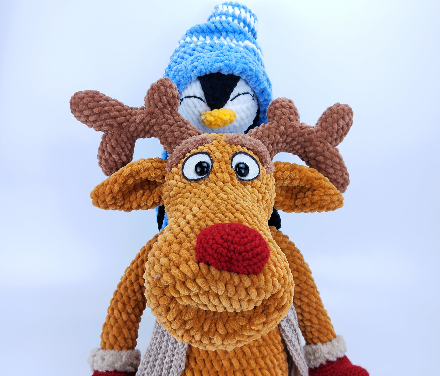 Rudi - Crocheted Amigurumi Reindeer