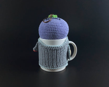 Halloween Amigurumi Zombie Keyholder and Mug